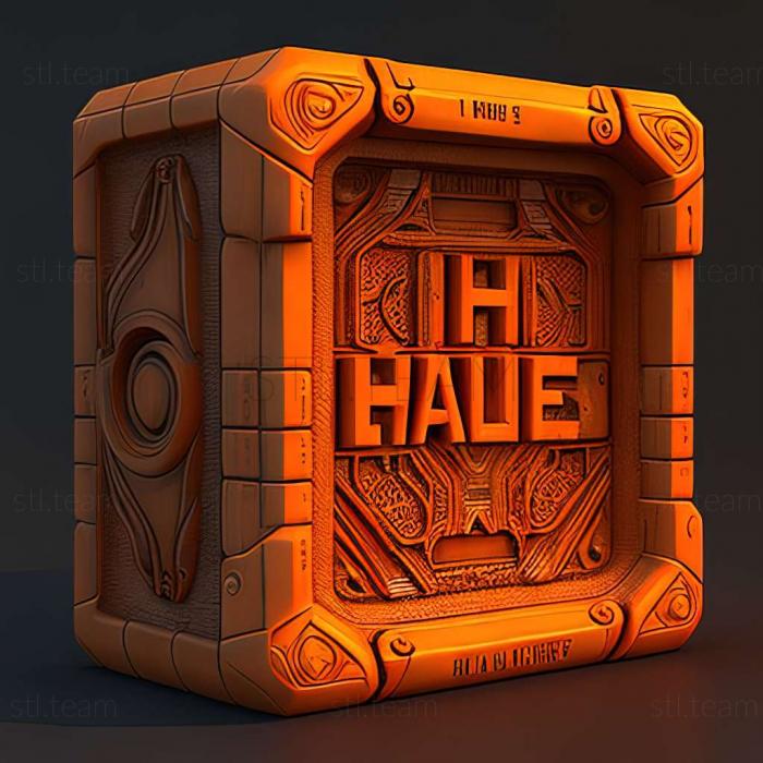 3D model Half Life 2 Orange Box game (STL)